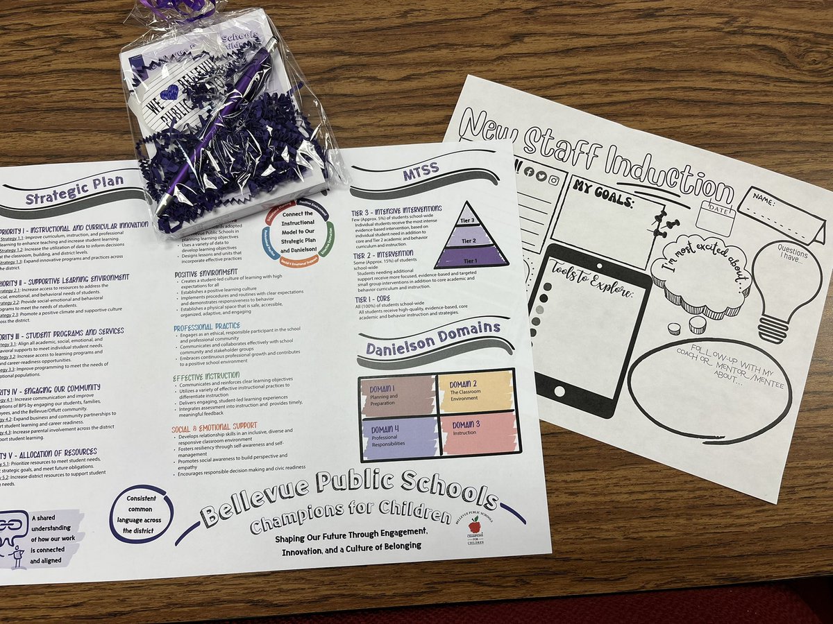 sdickey29's tweet photo. And just like that the 2022-2023 school year is underway! It was a great day of learning and collaborating with new staff and mentors @BellevueSchools! To the new staff…welcome to #TeamBPS. 💜 https://t.co/4K42HylVeP