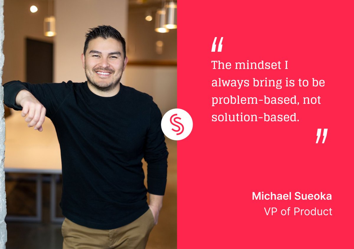 steadymd's tweet photo. We're happy to introduce you to our VP of Product, @MichaelSueoka! We sat down with him to learn more about how he got here, what drives his design process, and the team he's building here at SteadyMD.

https://t.co/f598SrwiGS

#SteadyMD #Telehealth #HealthTech https://t.co/4djeO2Z1aO