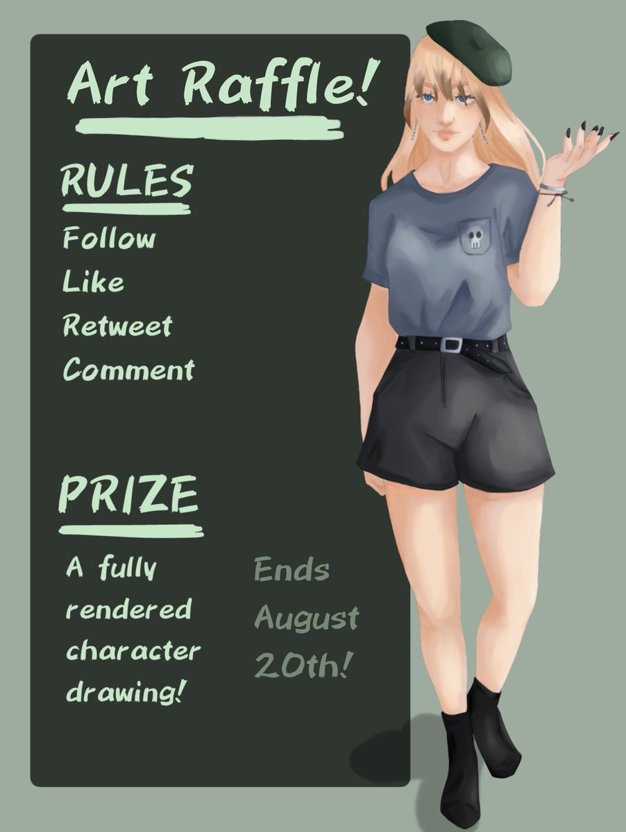 scampy_pants366's tweet photo. 200 FOLLOWERS ART RAFFLE!!!!

New followers welcome🤭🤭 https://t.co/30dIeblONb