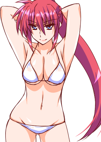 シグナム姐さん白ビキニ～ 