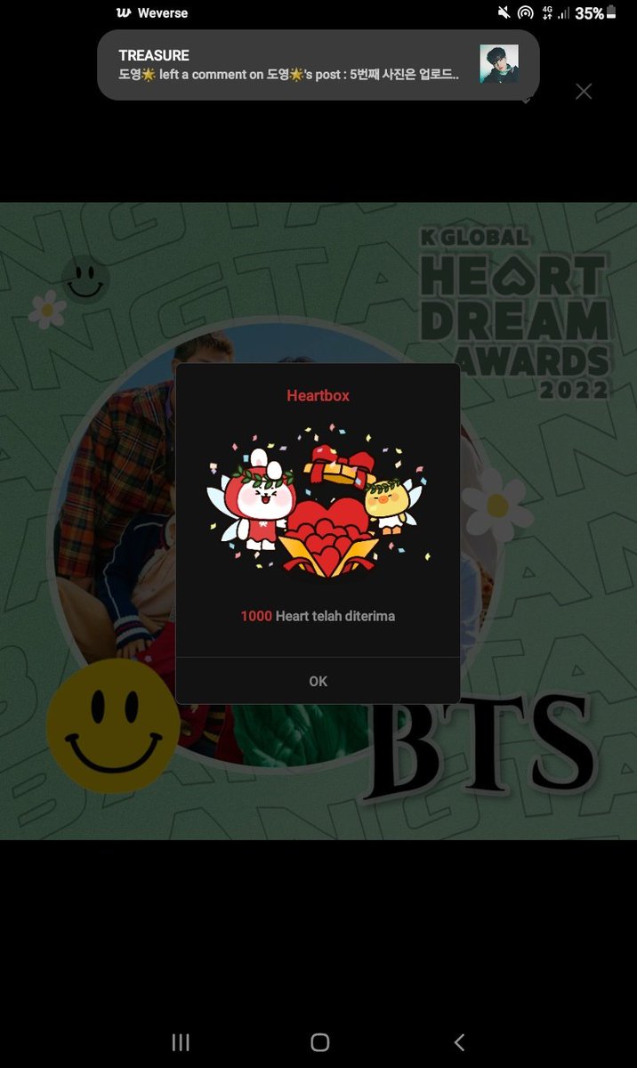 pjmstaru's tweet photo. semalem udah dpt eh pagi ini dpt lagi 😭😭😭👍🏻👍🏻👍🏻 https://t.co/Ym6IHljVlN