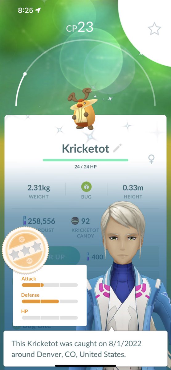 afiddleleaffig's tweet photo. Iโm digging the little orange coat ๐ ๐งฅ ๐ชฒ
#dapperaf #shinycheck #PokemonGO https://t.co/JXlIS61aMK