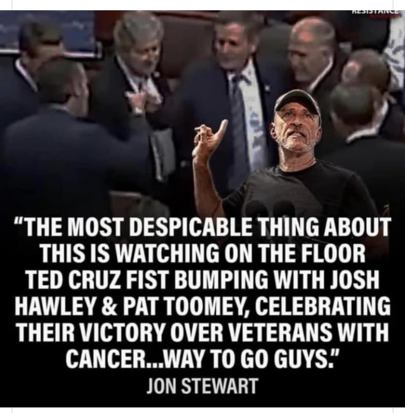 Bravo, Jon Stewart!