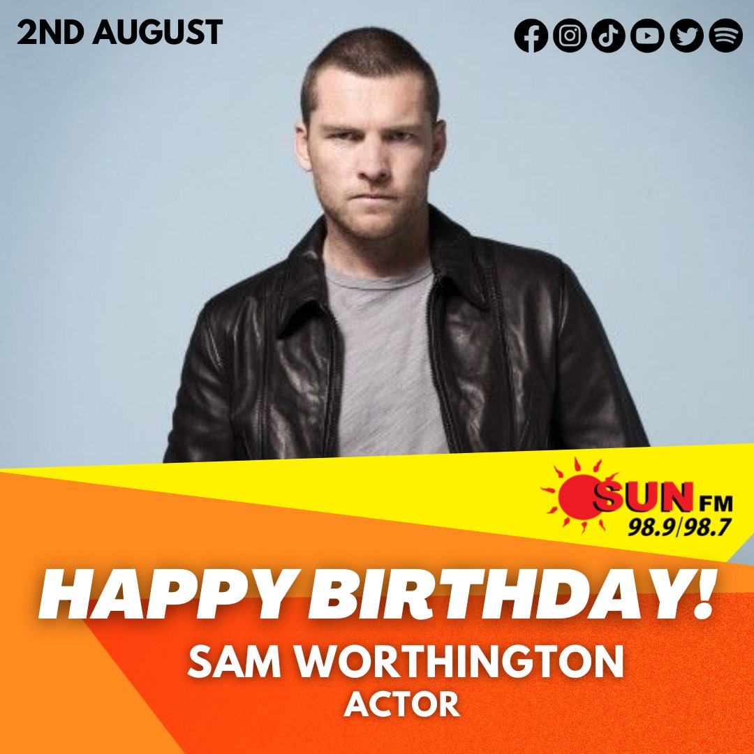 Happy Birthday Sam Worthington.  