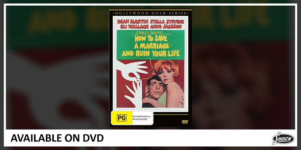 shockau's tweet image. HOW TO SAVE A MARRIAGE AND RUIN YOUR LIFE - When a carefree bachelor tries to get his best friend to drop his mistress and return to his wife, he finds himself with romantic problems of his own. #HollywoodGold 

AVAILABLE ON DVD 📀

🛒 Shop it here: bit.ly/3SiqmNa