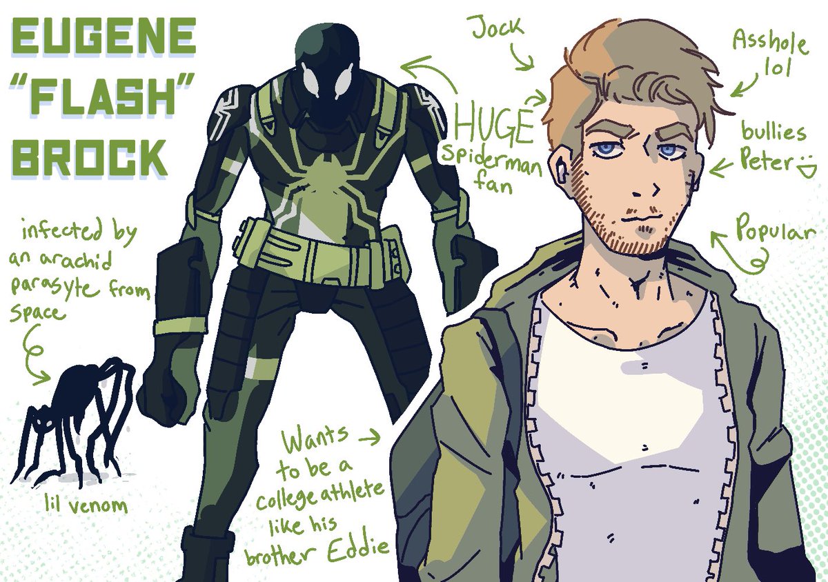 thread of all my spiders for #SpiderManDay 