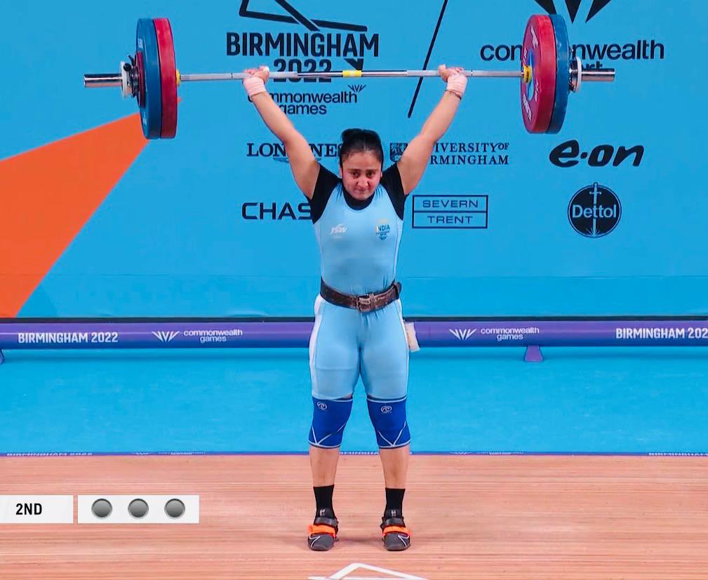 Our weightlifting contingent has performed exceptionally well at the Birmingham CWG. Continuing this, Harjinder Kaur wins a Bronze medal. Congratulations to her for this special accomplishment. Best wishes to her for her future endeavours.