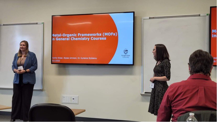 karlie_bach's tweet photo. Had so much fun today giving our talk! Thank you for all those who attended and all of your enthusiasm! @kstylian19 #BCCE2022 #BCCE https://t.co/UVHPwg3Pfi