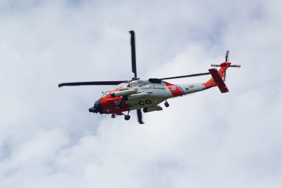 HH-60J Jayhawk (6026) out of Astoria RTB after doing a SAR demo for the Seattle fleet week