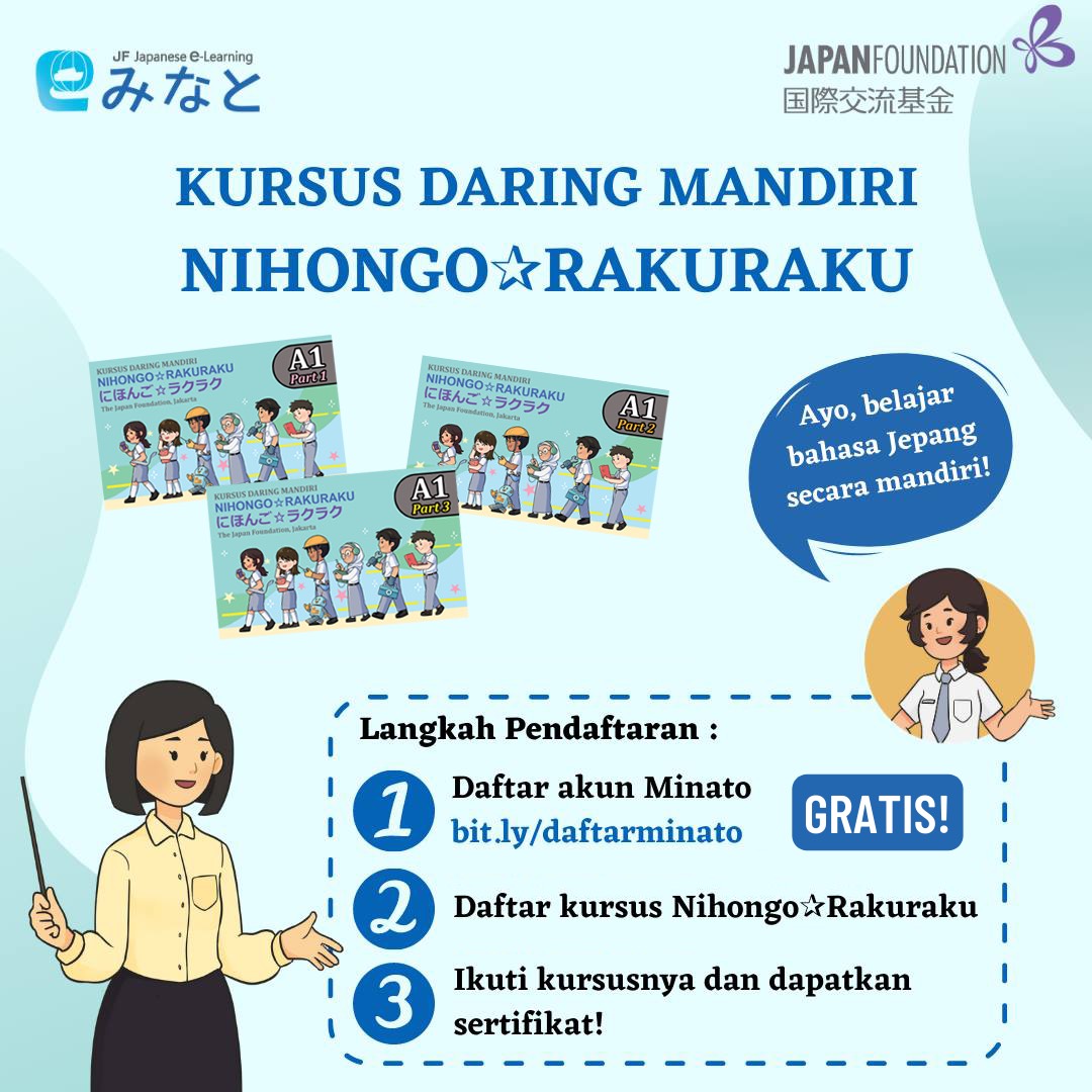 Nihongo Raku Raku JF Jakarta on Twitter: