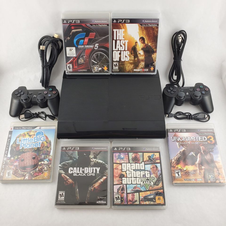 PlayStation 3 (PS3) Console Super Slim - Retro vGames