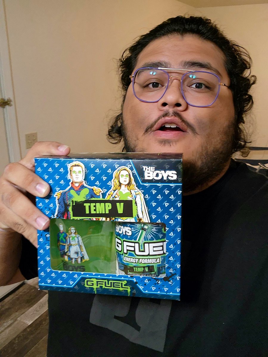 elopez_115's tweet photo. @GFuelEnergy Oi! #Gfuel #TempV #TheBoys https://t.co/UPChE8Rx7U