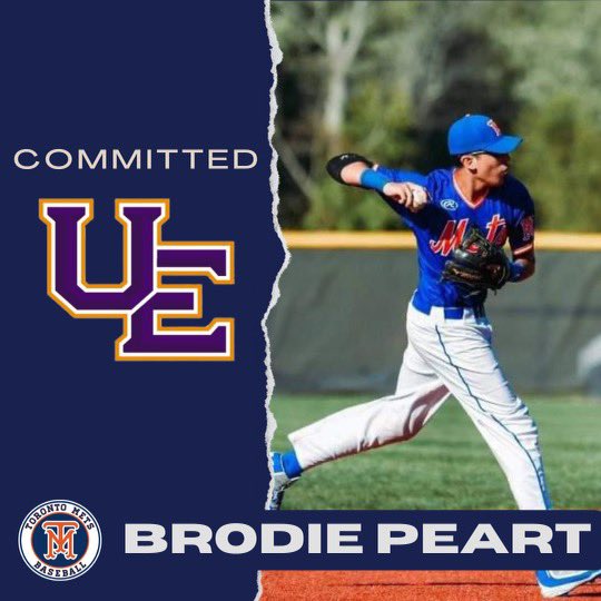 Congratulations to 2023 SS @BrodiePeart on his commitment to @UEAthleticsBASE