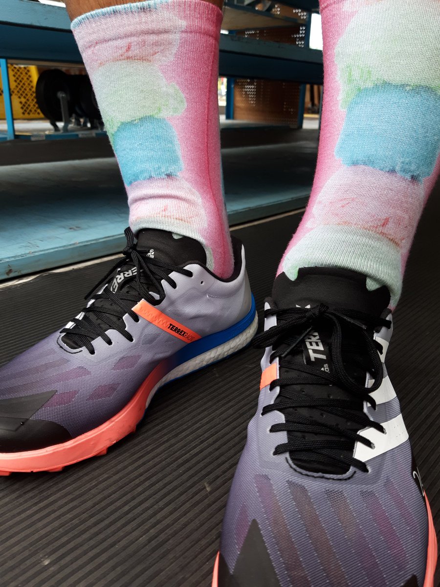 Ice cream cone socks & Adidas Terrex Speed Ultra Trail 240 #icecream #icecreamcone #sherbet #icecreamsocks #icecreamconesocks #pastels #ootd #sotd #socksoftheday #adidasrunning #adidas @adidas #terrex #speedultra240 #speedultra #terrexspeedultra @adidasrunning #shoe #shoegame