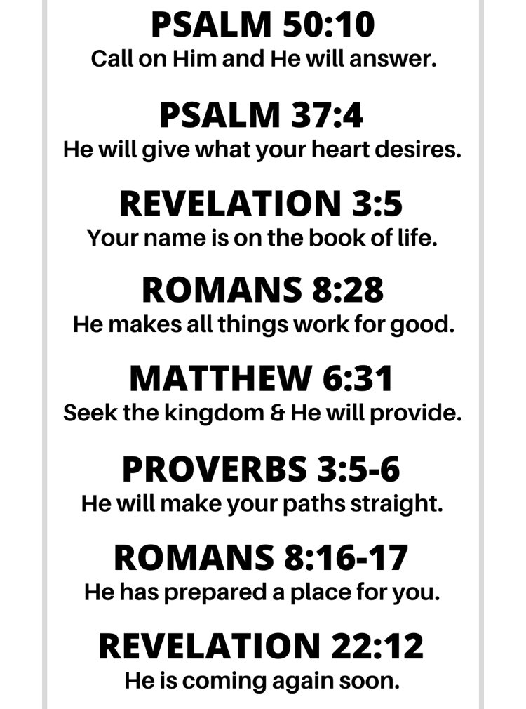 SunlitUSA's tweet photo. 25 Promises of God  
⭐️💜✝️💜⭐️
By Natalie Regoli 
3/3 https://t.co/jQ3aQPc0mA