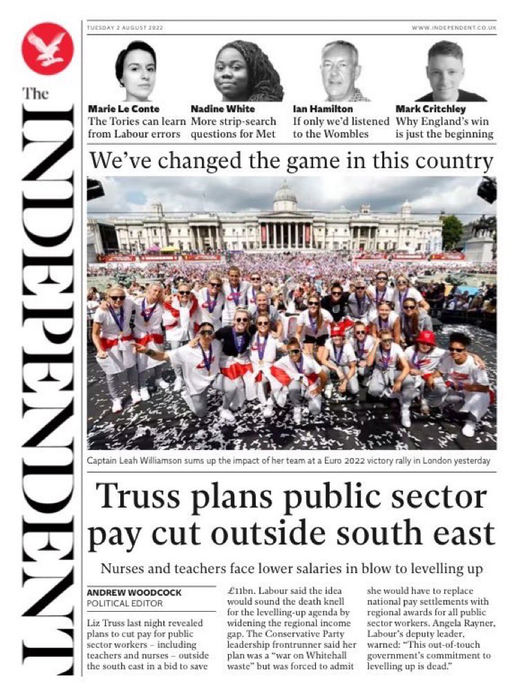 Pay cuts for nurses and public sector workers in the North?

I don’t think so.

If this is a serious policy, we will fight it tooth and nail.