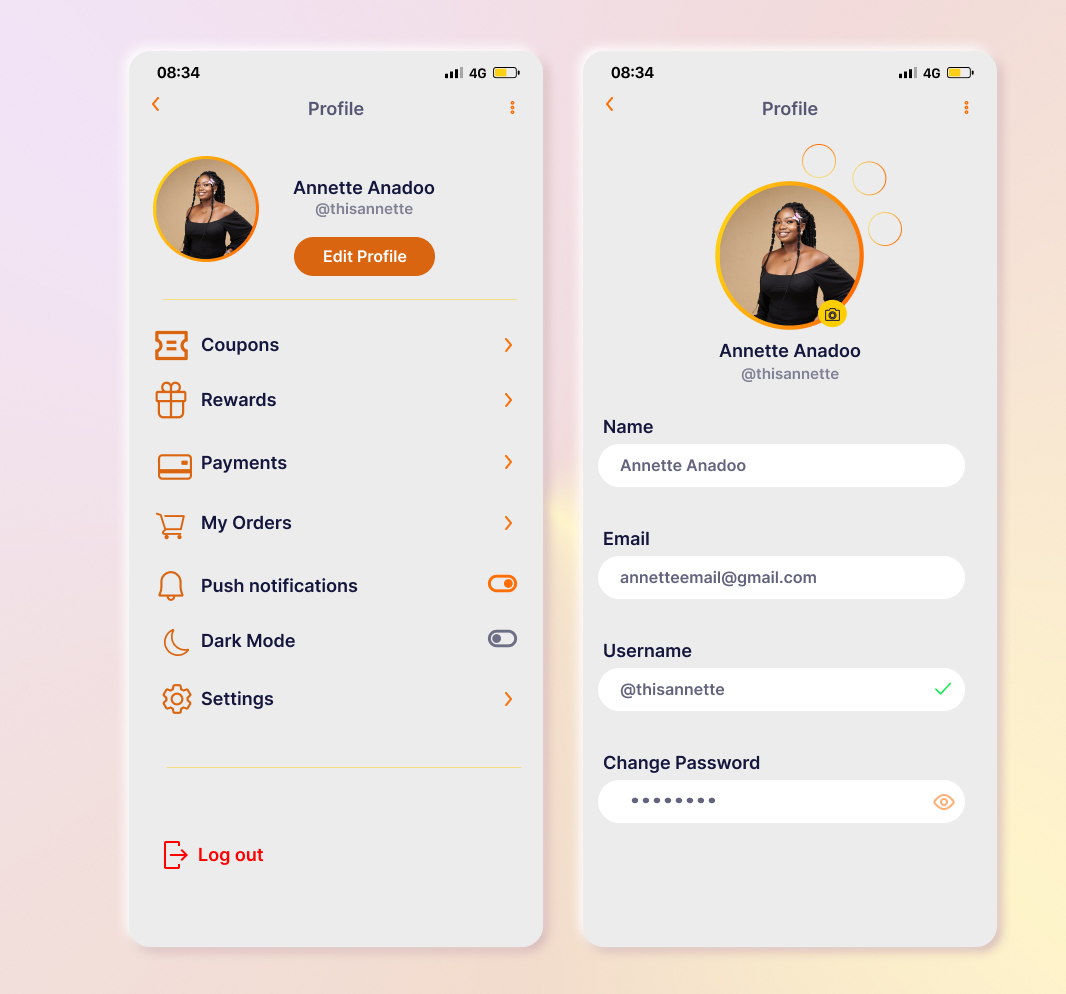 I designed these User Profile screens, feedback is highly appreciated, thank you 🙏

@ladykachi1 @standesignz @TheRuqayyah 

#uiux #uidesign #30daysUIChallenge