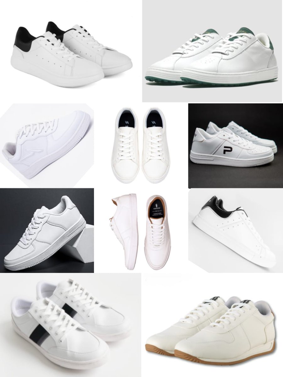 GoodRecom's tweet photo. Kumpulan sneakers putih lokal punya!

- a thread - https://t.co/fPGC4gIRdW