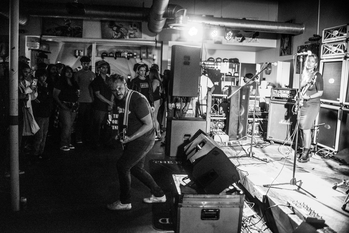 Thanks to the über talented <a href="/BigVicSmith/">Victoria Smith</a> for immortalizing our show at <a href="/billybiohazard/">BillyBio</a>
‘s birthday concert in Torrance, CA 🔥🤘
 
#concertphotography #musicphotography #blackandwhitephotography #yardofblondes #victoriasmithphoto