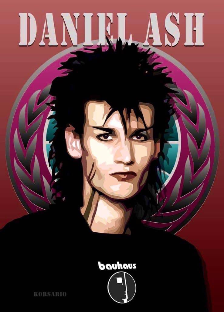 Happy 65th birthday to Daniel Ash of Bauhaus, Tones on Tail, Love and Rockets, The Bubblemen and Poptone. 