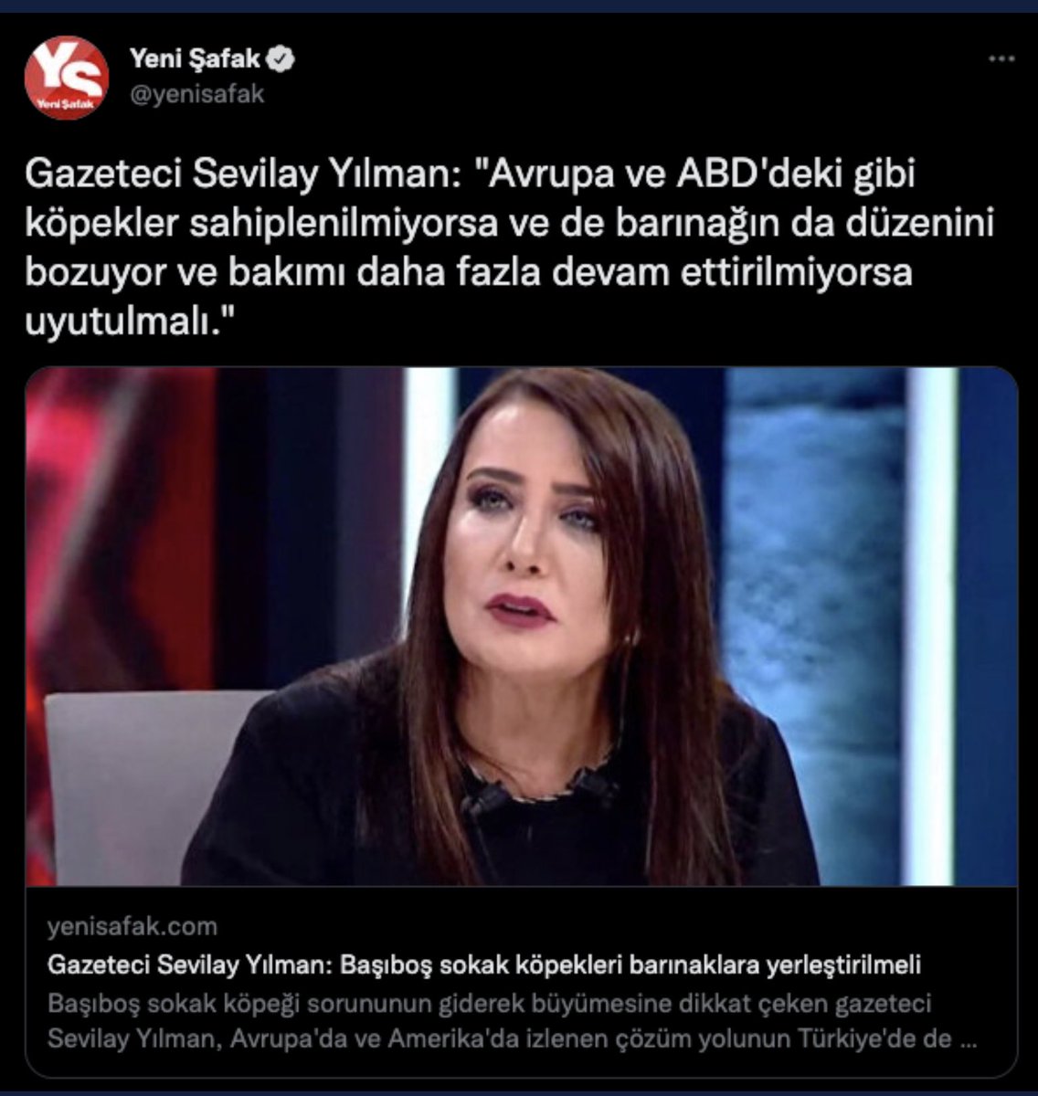 Umarım Allah sizi bu istediğiniz şekilde sınamaz,ama bir canlının ölümünü istiyorsanız bunun cezasını er geç görürsünüz Allah’ın adaleti sapmaz.Bir merhabamız vardı yıllar içersinde ama siz artık benim selam vericem biri olamazsınız.#SevilayYılman