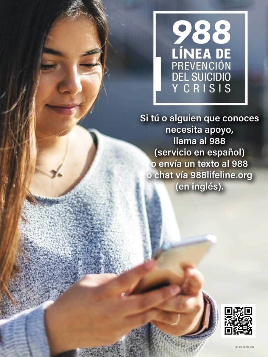 On July 16th, 2022, the U.S. transitioned to using the 988-dialing code, and it is a once-in-a-lifetime opportunity to strengthen and expand the existing Lifeline. 988 is a direct connection for anyone experiencing mental health-related distress.