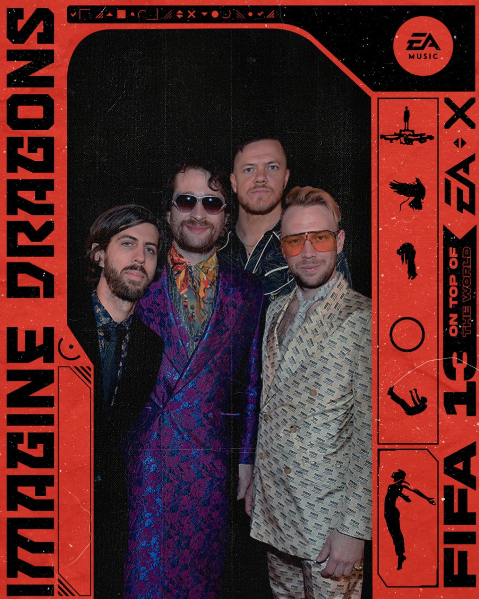 10 years ago, we met with @ImagineDragons and heard “On Top Of The World” in the studio. We knew it would be the biggest song of the year. Who remembers hearing it in the FIFA 13 game?