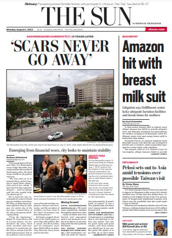 bwhitehead3's tweet image. Very proud of the series we put together for the 10-year anniversary of San Bernardino filing for bankruptcy. Glad we were able to tell this story in a fresh, engaging way. Great work all around by @SoCalNewsGroup on such an ambitious project.