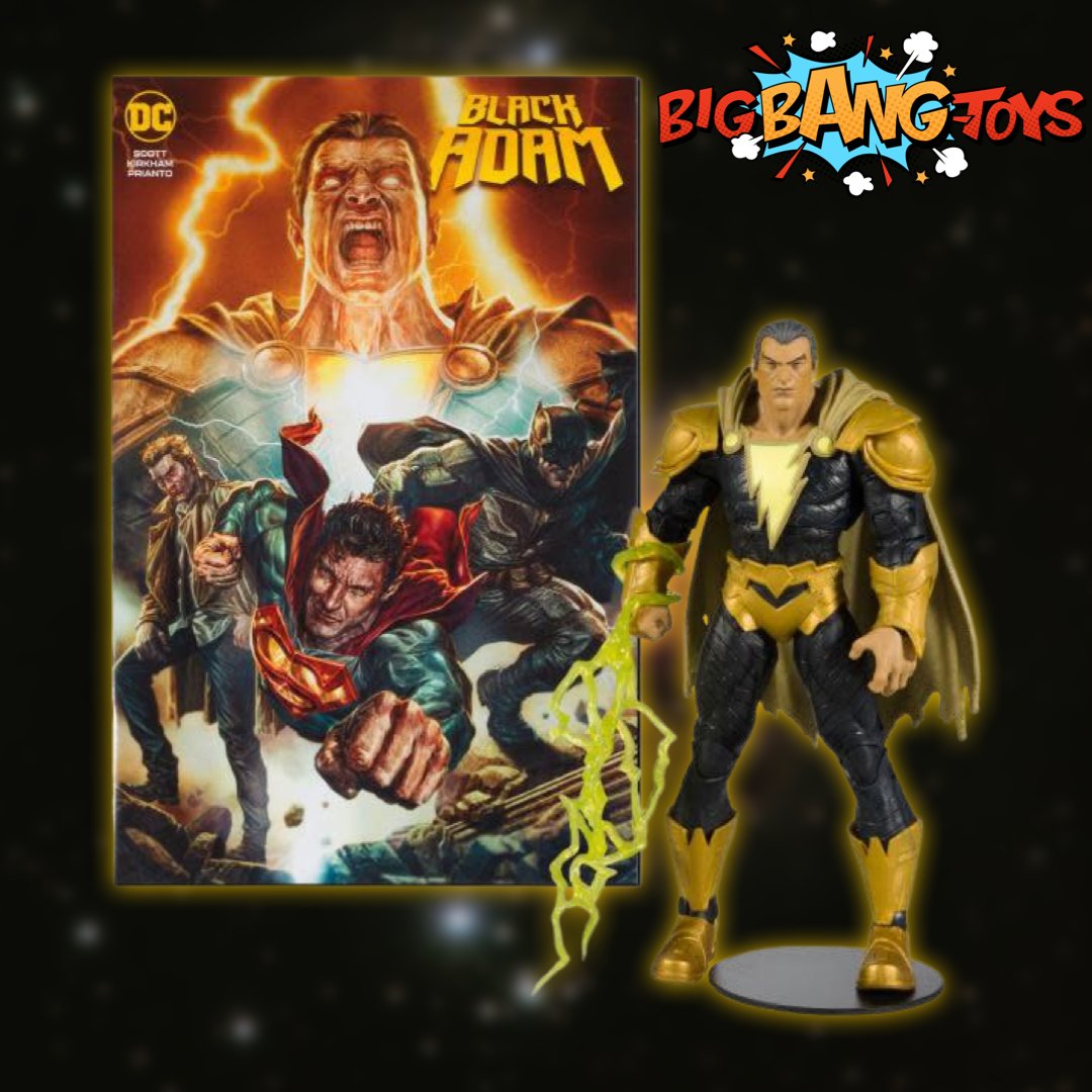 #NEWINSTOCK: #McFarlaneToys #PagePunchers #BlackAdam Constantine and Black Adam 7' Action Figures! 
-
#toys #dccomics #actionfigures #blackadamfans #toycollectors #collectorshelpingcollectors