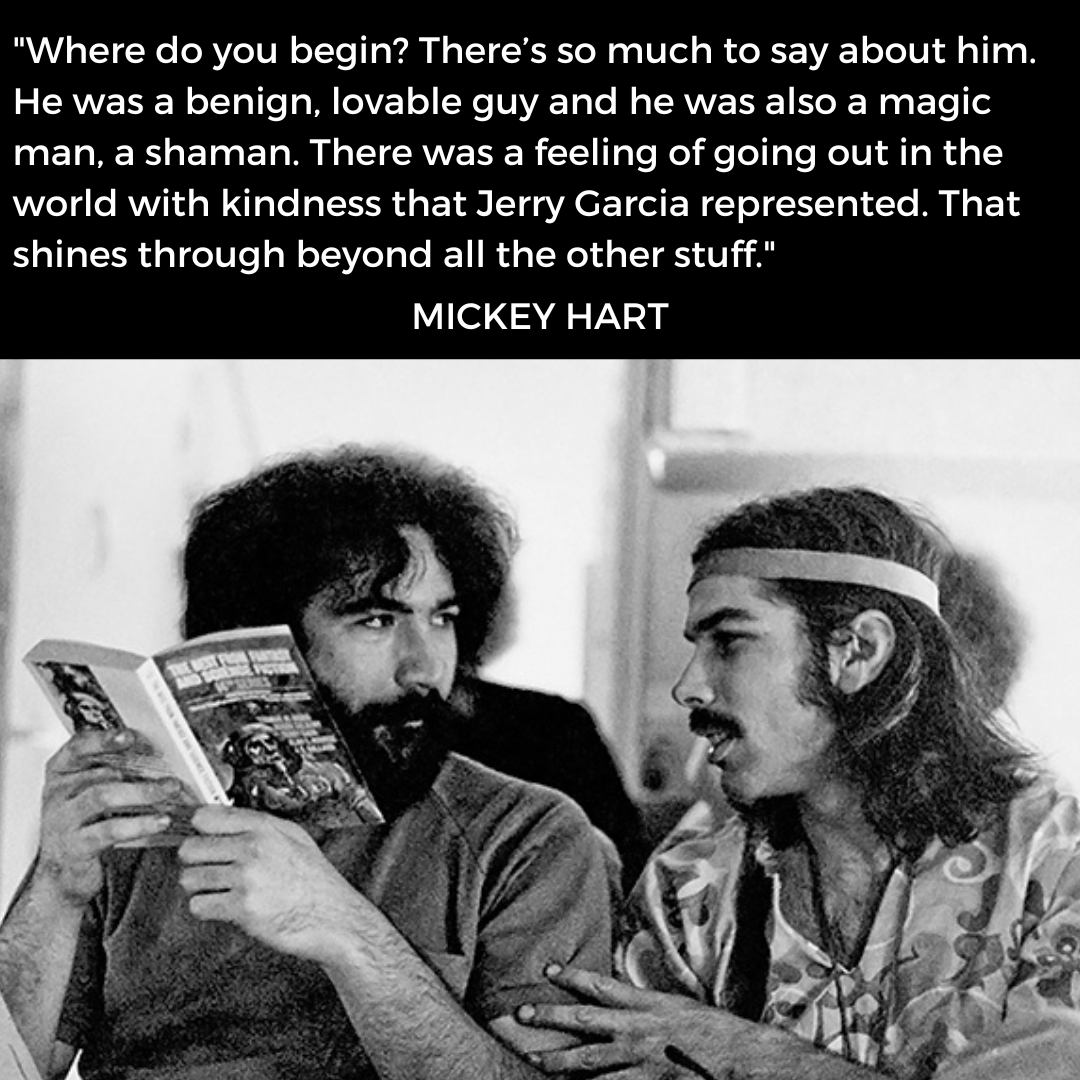 Mickey Hart (@mickeyhart) on Twitter photo Today we celebrate <a href="/jerrygarcia/">Jerry Garcia</a> on his birthday. Everyday we celebrate the special effect he had on our lives.
📸: Rosie McGee Today we celebrate <a href="/jerrygarcia/">Jerry Garcia</a> on his birthday. Everyday we celebrate the special effect he had on our lives.
📸: Rosie McGee