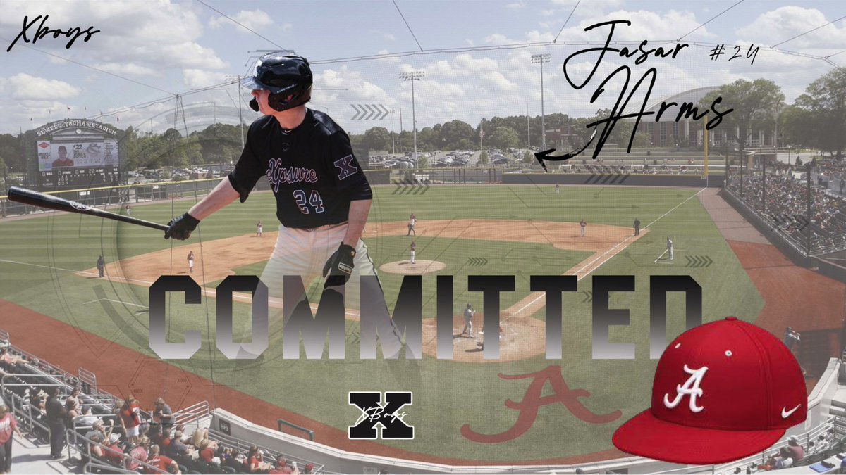 Congrats to ANOTHER eXposure player off the board! 2026 OF Jaser Arms has officially committed to the University of Alabama! Huge future for the extremely fast twitch player as he is coming off a huge 2022 summer! Congrats to Jaser and his family!! #✖️boys
