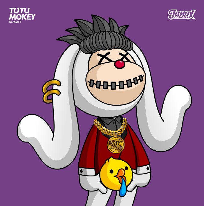 JanoX_ART's tweet photo. TutuMokey Nft Art!🔥🍌🚀
#art #artdesign #artist #artwork
#characterdesign #characterart #characterillustration
#conceptart #conceptdesign
#animation #cartoon
#rabbitart #rabbitdesign
#monkeyart #monkeydesign
#tutumokey
#nft #nfts #nftart #nftartist #nftcollection #cryptoart https://t.co/GTxTwlskl1