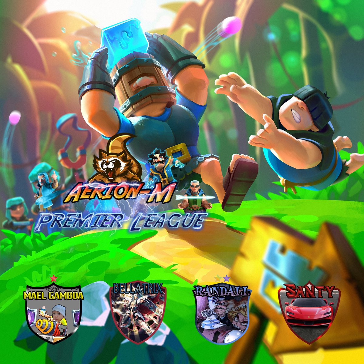 El día de hoy tenemos las semifinales y la Gran Final de la Aerion-M Premier League en Clash Royale razita! Ahí los espero! Después tendremos:

- Cuartos de Final - Aerion-M Gold League Rumble Stars

¡Ahí nos vemos! 20:00 MX

twitch.tv/aerionm
