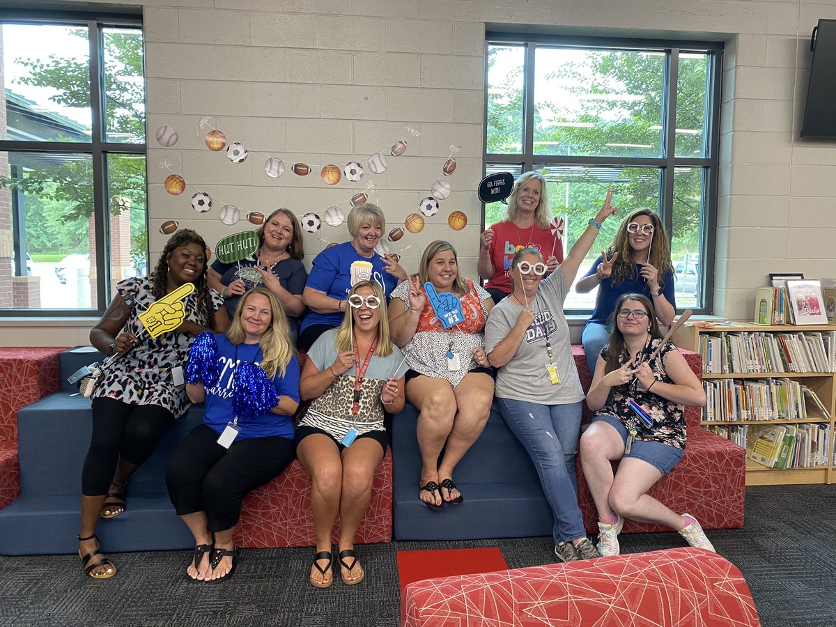 TiffanyMerck's tweet photo. Kindergarten team is ready for our new warriors! Let the 2022-2023 year begin! #championingstudentsatcmcsi https://t.co/SaqHoPx9yO