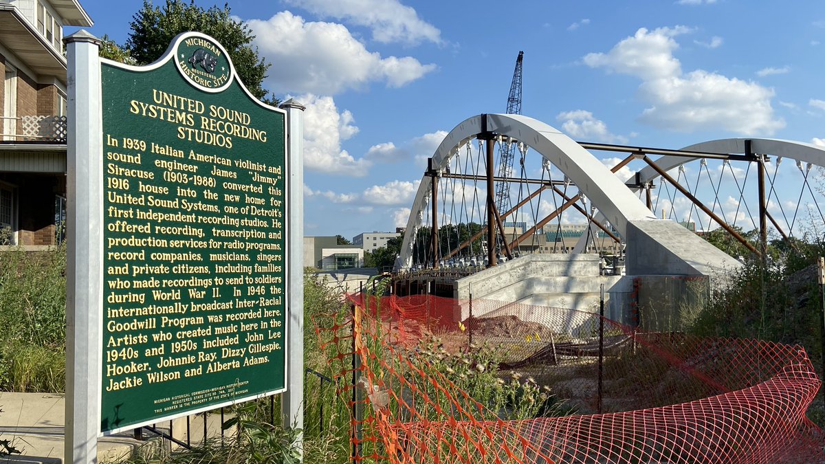 DE_Gifford's tweet photo. “A crime scene.” United Sound Systems, founded in 1939, is being threatened by @MichiganDOT’s highway widening scheme. What are @MayorMikeDuggan &amp; @GovWhitmer doing to prevent the erasure of this historic institution? https://t.co/68OrN3xxSb https://t.co/8RE8PcOVvU