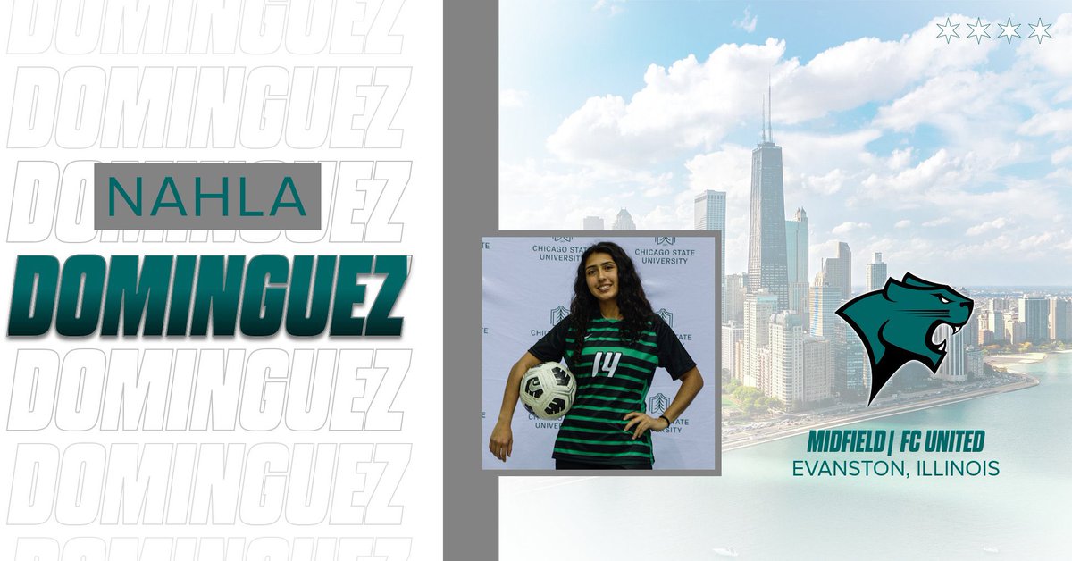 One more sleep and we’re back Cougar Fam!

To kick off a great week, please welcome Nahla Dominguez to the Cougar family!