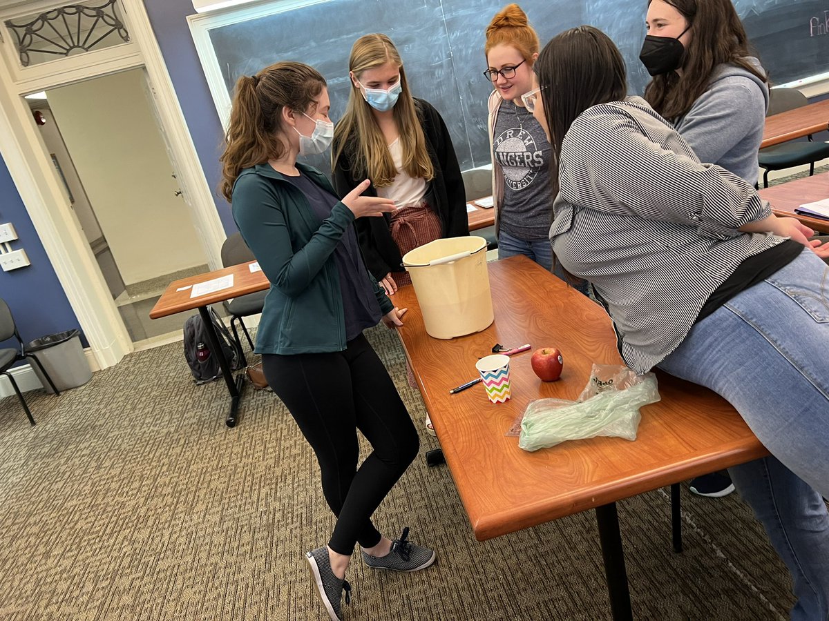 m_scherz's tweet photo. One of my favorite days teaching this course #DrewTeach is watching the Ss do their demo lessons.  They will be Awesome teachers! @DrewTEACHnj https://t.co/fLrt7szbc1