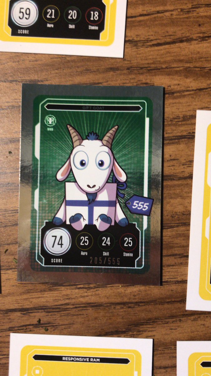 Woaaaah! The first pack he opened 🐐 🔥.  Shout out Michael! Ide tag him  if he had twitter smh 🤦‍♂️ #veefriends <a href="/veefriends/">VeeFriends</a> <a href="/garyvee/">Gary Vaynerchuk</a>