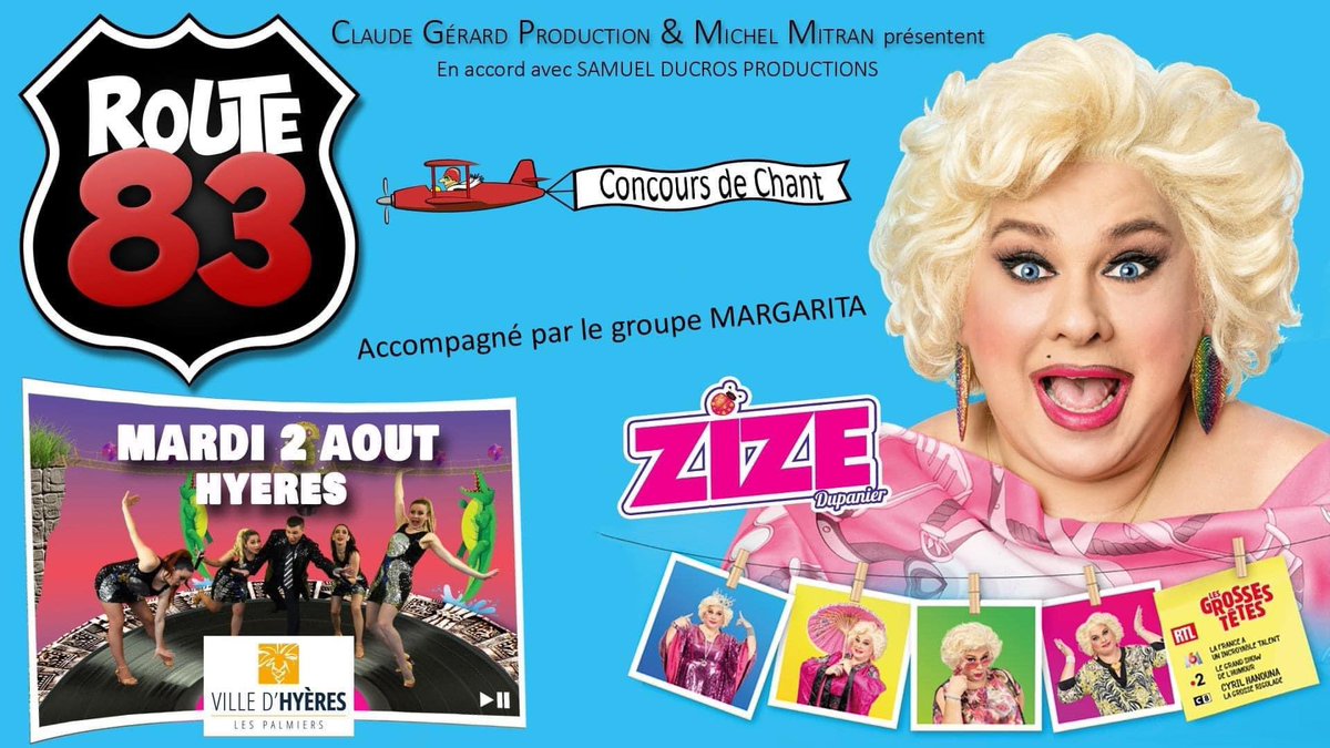zizeofficiel's tweet photo. #hyere #tournee #ete2022 #zize #route83 #var #chansons #humour #fautrigoler https://t.co/H9LZ5wI4VH