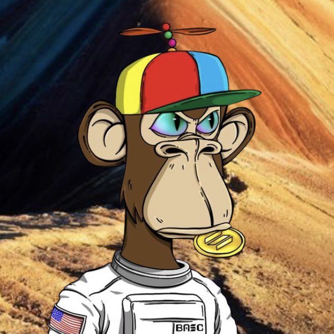 bitethape's tweet photo. To the moon … #BASC #NFTs #Solana https://t.co/VDt8ME27S9