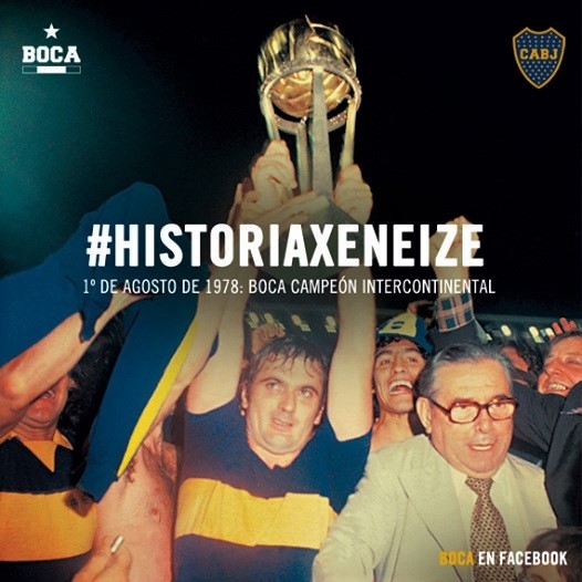 BlogHincha's tweet photo. INOLVIDABLE! hace 44 años #BocaCampeonDelMundo en #Alemania Reviví la GRAN conquista del #BOCA del #TotoLorenzo La INFO👉https://t.co/3kllc5iyD4
#CopaIntercontinental1977 #BorussiaMönchengladbach #FechasPatriasXeneizes #JuanCarlosLorenzo #ChapaSuñe #LocoGatti #HazañasXeneizes https://t.co/Sj81BiSOP3