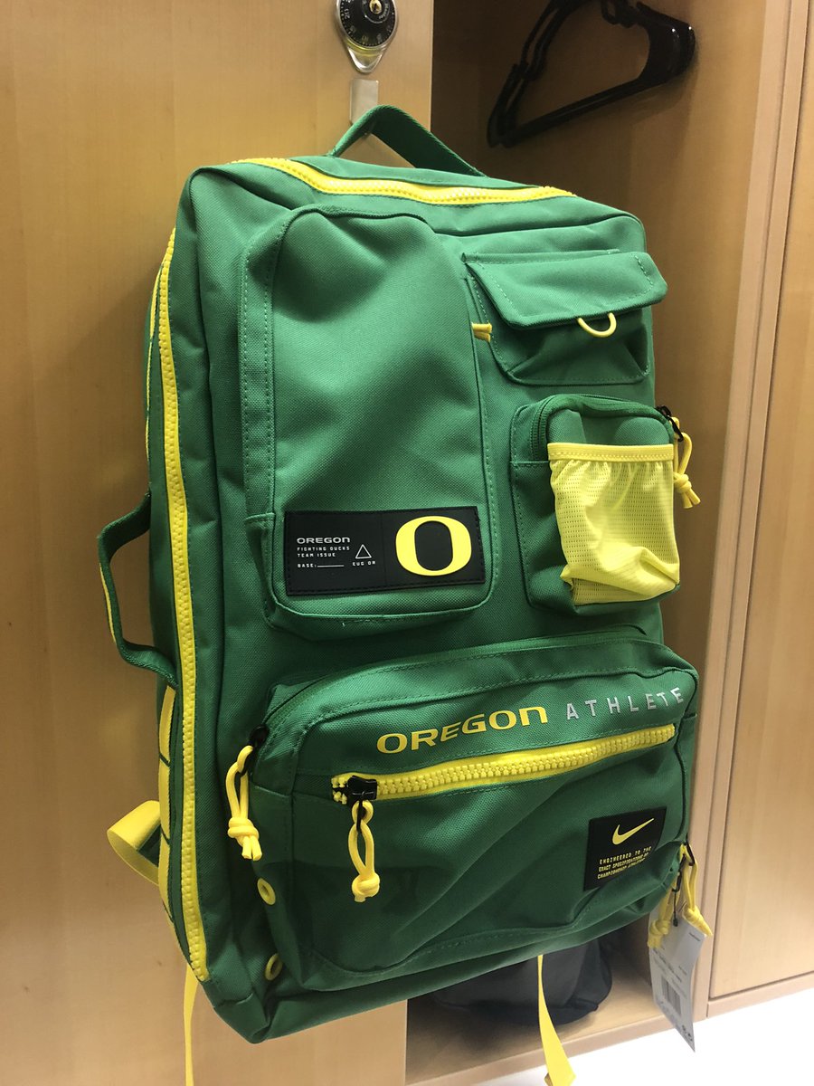 Oregon Equipment on X Custom Oregon Ducks Nike Utility Backpacks have arrived for the Fall DuckSwag https t 1IvGmtSwmy X