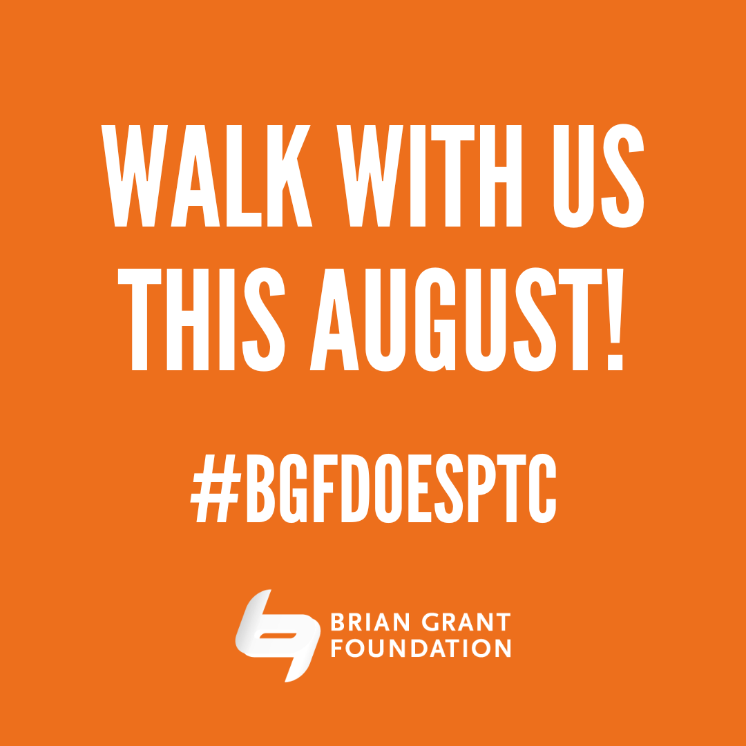 BrianGrantOrg's tweet photo. This August, we're all about #walking. 🚶Throughout the month we'll be sharing ways you can get involved, train with us, and get your own steps in! Follow along and share your own walking photos using #BGFDoesPTC for a chance to be featured. #Parkinsons https://t.co/PJbVWAS7Cv