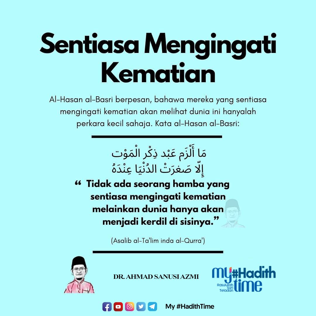 myhadithtime's tweet photo. Sentiasa Ingat Mati

Semoga Allah membimbing kita https://t.co/LPh5rjQFF0