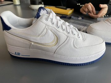 Nike's Air Force 1 Low Blue Voids have Evo Moment 37 references hidden in  them... and no one noticed for over a year