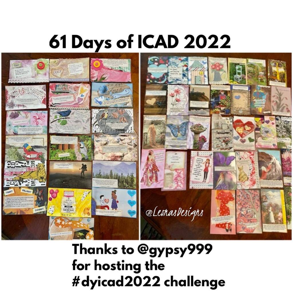 LeonasDesigns's tweet image. So glad I participated in this years #ICAD challenge hosted by @gypsy999 as I now have 61 #journalingcards I can use in the #prayerjournals I make. I may scan some of these and add them as digitals in my Etsy Shop also. #dyicad2022 #daisyyellowart #indexcardaday