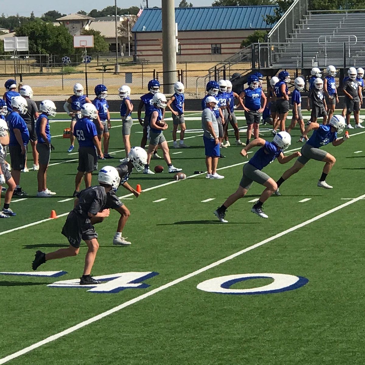 Fall sports began practicing today. There is excitement in the air at KHS! #excellence #welcomeback