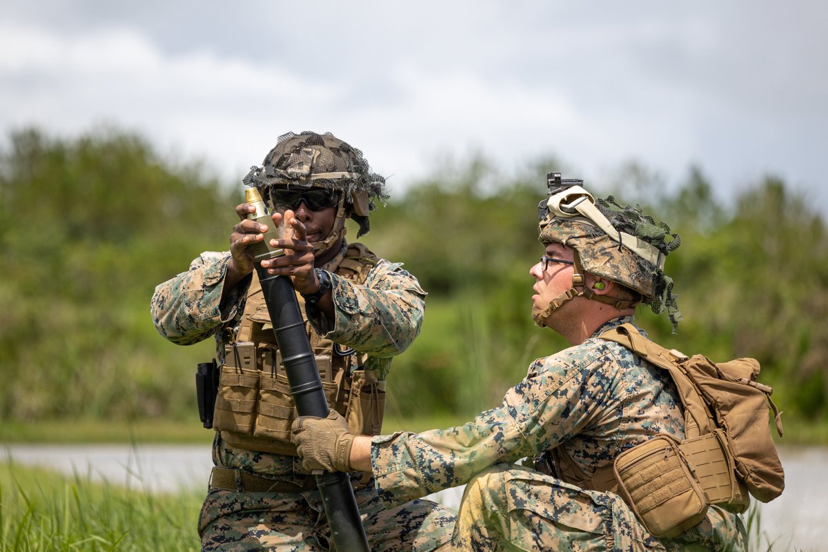 PacificMarines's tweet photo. @USMC with 3rd Battalion, 3rd Marines, @3d_marine_div, conduct a squad attack during a live-fire range at Camp Hansen, #Okinawa, #Japan. #3rdMARDIV #Training #Infantry #Mortars #3rdMarines #USMC #ProfessionofArms https://t.co/9oXwL6qICz