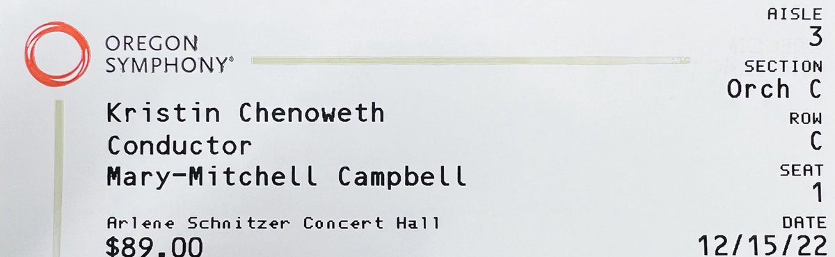 JoshManous's tweet image. ⁦@KChenoweth⁩ my tickets arrived! See you in PDX for Christmas! Want to get some hot cocoa with me and my husband?