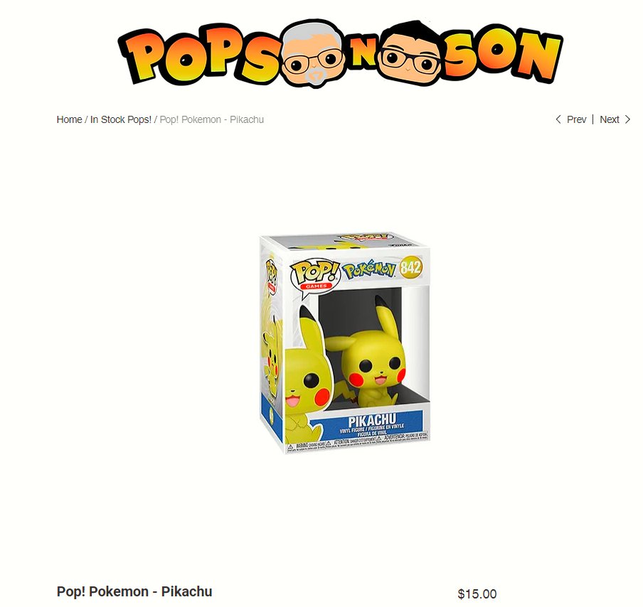 Pops N Son Collectibles tweet media